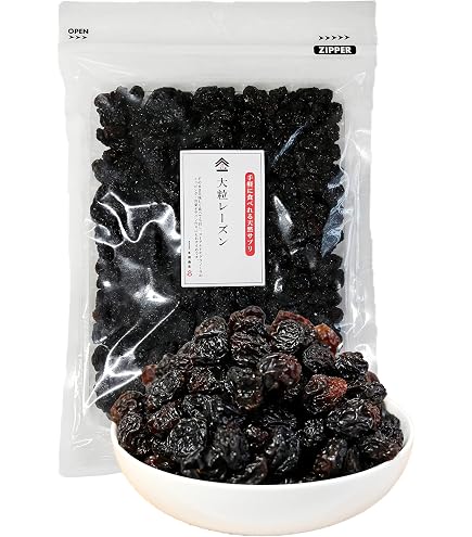 Amazon.co.jp: 国産 レーズン 添加物・砂糖不使用 高級大粒ぶどうの